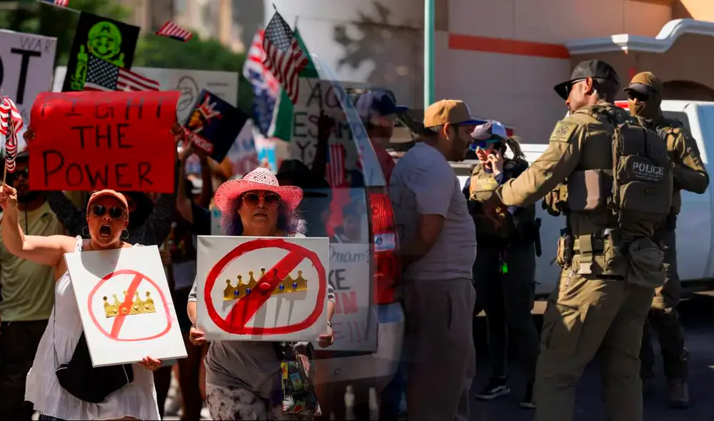 En San Antonio, Texas, ICE detuvo a inmigrantes en trabajados tras protestas.