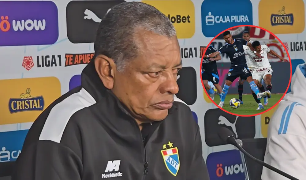Leo Rojas, DT de ADT se refirió a la dura derrota frente a Universitario de Deportes. Foto: Composición LR