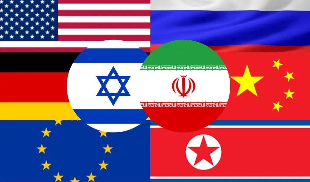 Así se alinean las potencias en el conflicto entre Israel e Irán