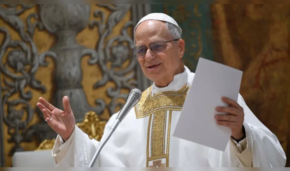 Carta enviada por el Papa León XIV con motivo de la obra 'Proyecto Ugaz'. Foto: difusión