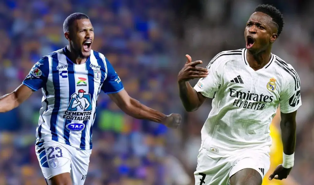 Vinicius Jr cara a cara contra Salomón Rondon por el Mundial de Clubes 2025. Composición: Lr/ESPN Vinicius Jr cara a cara contra Salomón Rondon por el Mundial de Clubes 2025. Composición: Lr/ESPN