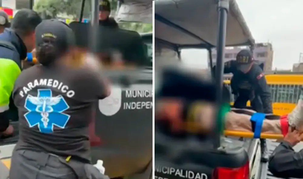 Tras el accidente, la mujer fue trasladada a una clínica cercana para recibir la atención médica necesaria. Foto: Composición LR/Latina Tras el accidente, la mujer fue trasladada a una clínica cercana para recibir la atención médica necesaria. Foto: Composición LR/Latina