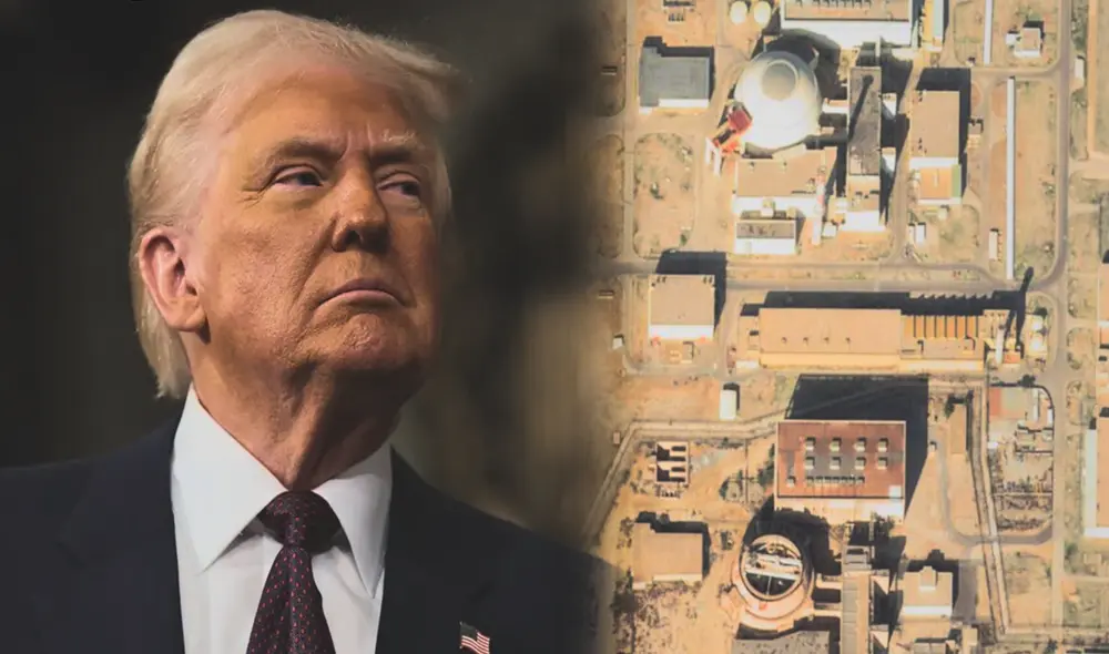 Donald Trump anunció el bombardeo de tres centrales nucleares importantes de Irán.