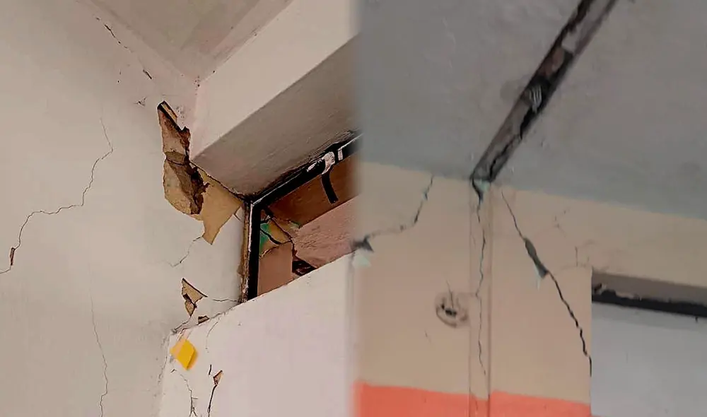 Colegios se ven afectados tras sismo de 6,1 en Lima y Callao. Foto: composición LR / Andina Colegios se ven afectados tras sismo de 6,1 en Lima y Callao. Foto: composición LR / Andina