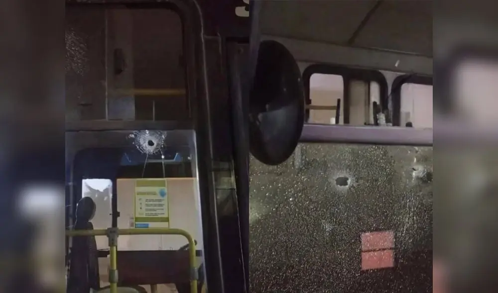 Unidad de transporte donde murió Jonathan Silva Padilla en Carabayllo. Unidad de transporte donde murió Jonathan Silva Padilla en Carabayllo.