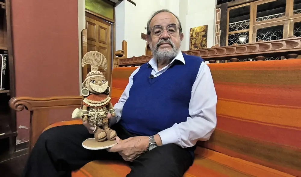 Walter Alva impulsa un proyecto que busca ampliar el Museo Tumbas Reales de Sipán y darle nuevos ambientes, como salas de proyección digital, espacio para niños y una sala de convenciones. Fotografía: Emmanuel Moreno / La República.
