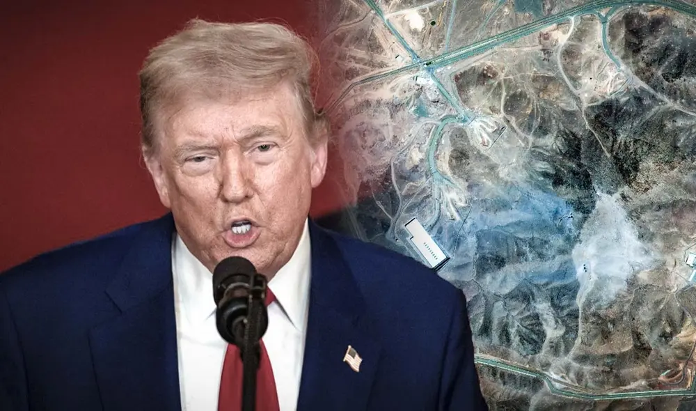 Araghchi advirtió que Irán tomará medidas tras el bombardeo ordenado por Trump y criticó que el mundo permita que un “matón”. Foto: composición LR/AFP