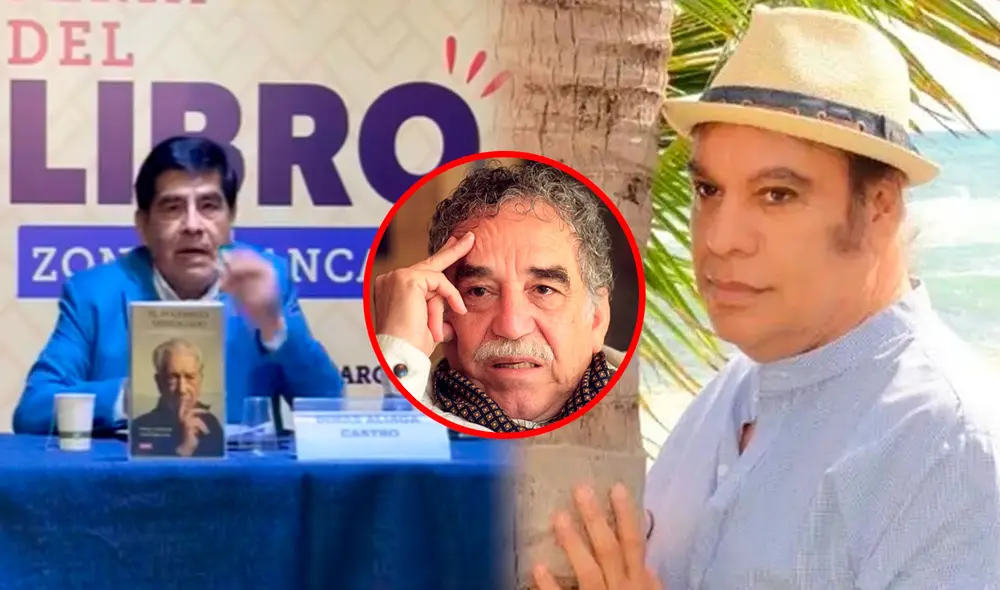 El discurso del exalcalde de Huancayo generó una ola de reacciones negativas por su falta de preparación durante su presentación en la Feria del Libro. Foto: composición LR / TikTok