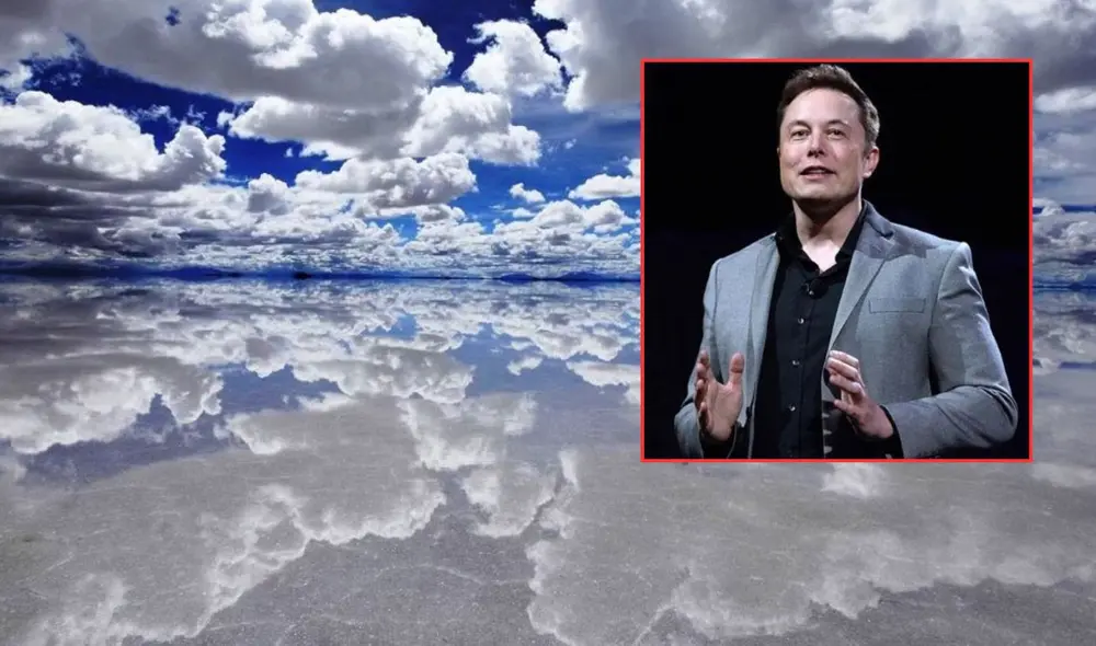 Elon Musk busca asegurar el litio del salar de Uyuni para sus baterías. Elon Musk busca asegurar el litio del salar de Uyuni para sus baterías.
