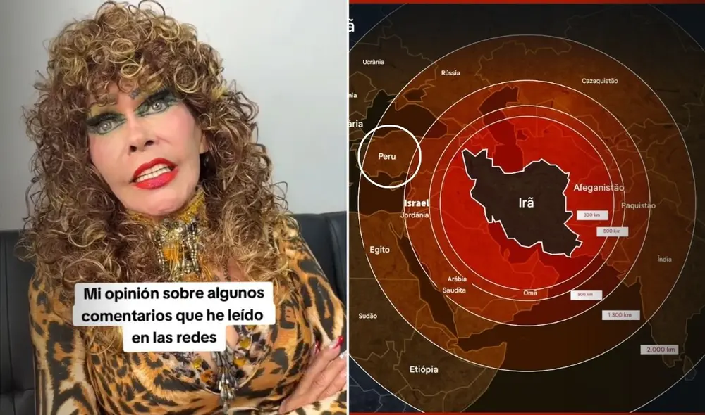 Tigresa del Oriente responde a usuarios que la “trolearon” con tema 'Qué bonito es Israel': "Es simplemente una canción". Foto: composición LR/Tigresa del Oriente/Embajada de Israel en Brasil.