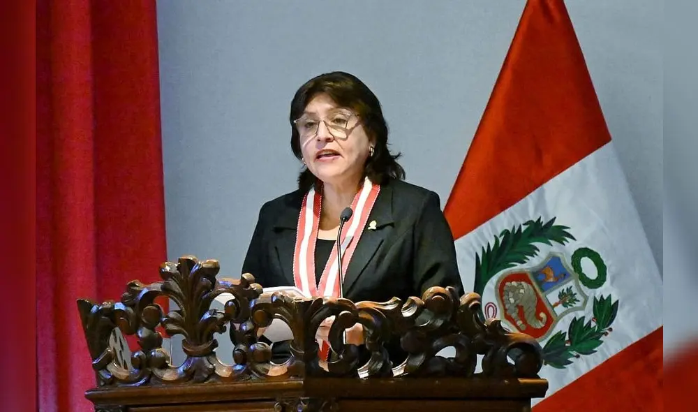 Fiscal de la Nación, Delia Espinoza. Fiscal de la Nación, Delia Espinoza.