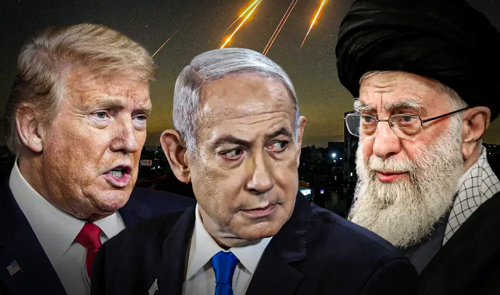 Estados Unidos atacó tres instalaciones nucleares en Irán, sumándose a la ofensiva que mantiene con Israel. Foto: composición LR