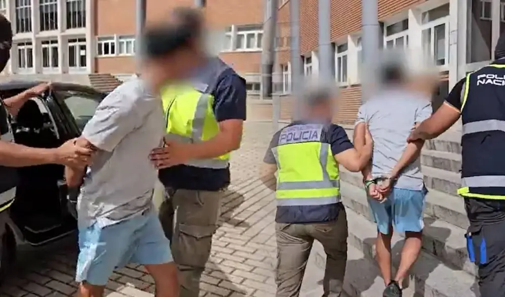 El sicario venezolano fue a prisión por orden de la Audiencia Nacional española. Foto: composición LR/ X/ Policía Nacional de España El sicario venezolano fue a prisión por orden de la Audiencia Nacional española. Foto: composición LR/ X/ Policía Nacional de España