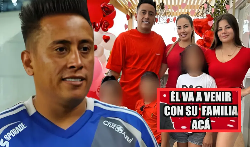 Christian Cueva y Pamela López tienen 3 hijos