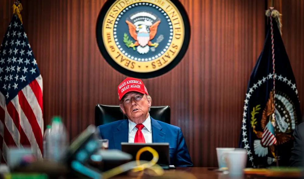 Donald Trump sostiene reunión en Sala de Situaciones de la Casa Blanca tras ataque de Irán a bases de EE.UU. Donald Trump sostiene reunión en Sala de Situaciones de la Casa Blanca tras ataque de Irán a bases de EE.UU.