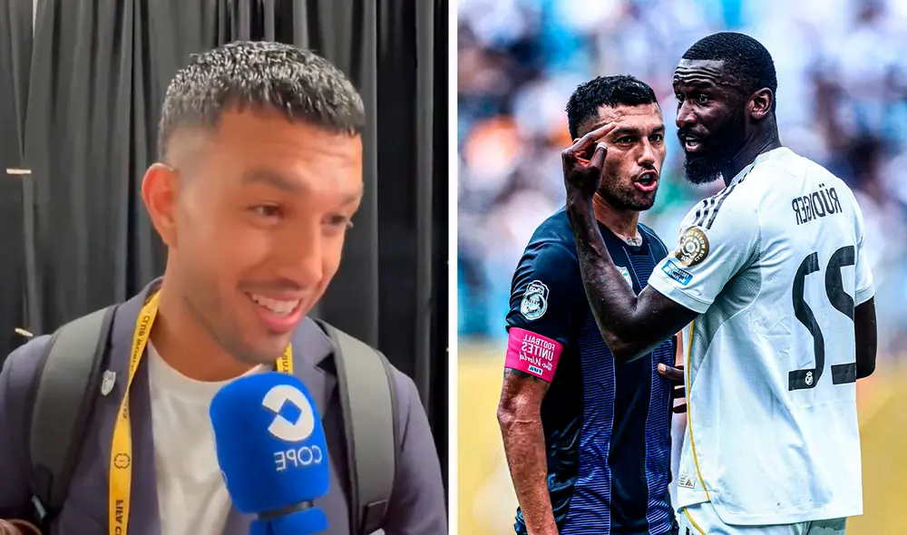 Gustavo Cabral fue titular en el Real Madrid vs Pachuca. Foto: composición LR/difusión Gustavo Cabral fue titular en el Real Madrid vs Pachuca. Foto: composición LR/difusión