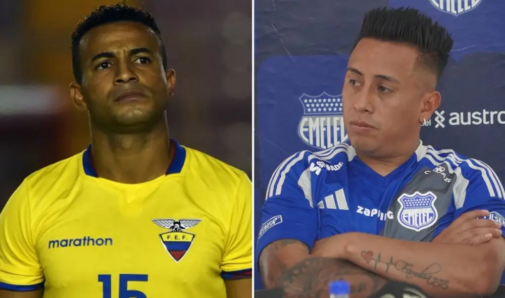 Christian Cueva firmó un contrato de un año con el equipo eléctrico. Foto: composición LR/Emelec