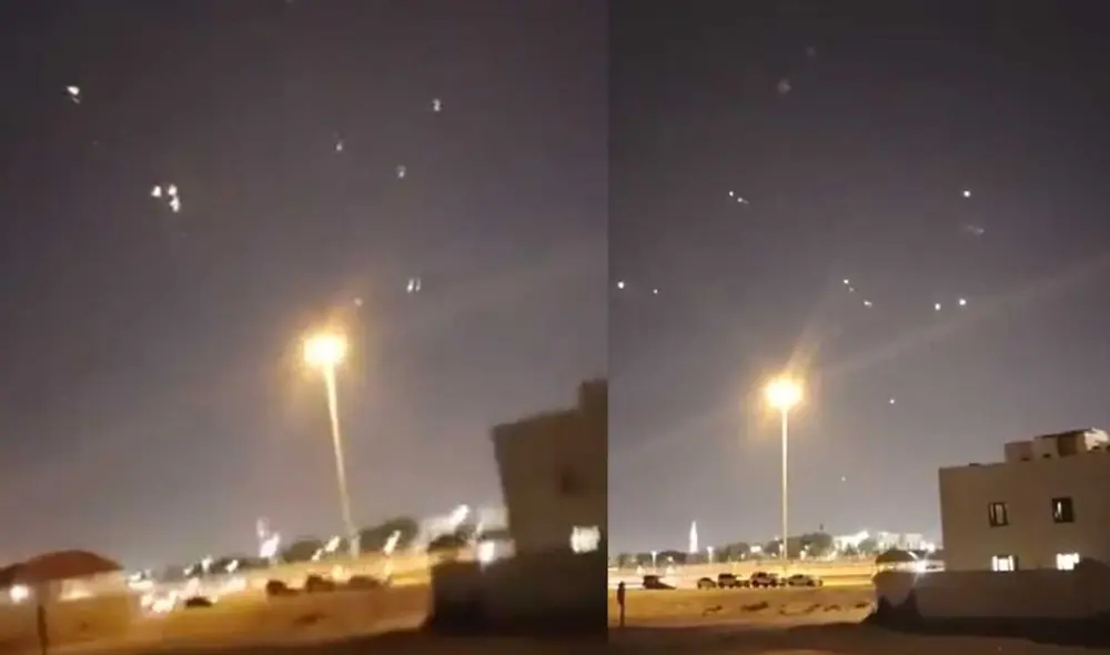 Irán realizó un ataque a las instalaciones aéreas de Estados Unidos en Catar. Foto: Captura Irán realizó un ataque a las instalaciones aéreas de Estados Unidos en Catar. Foto: Captura