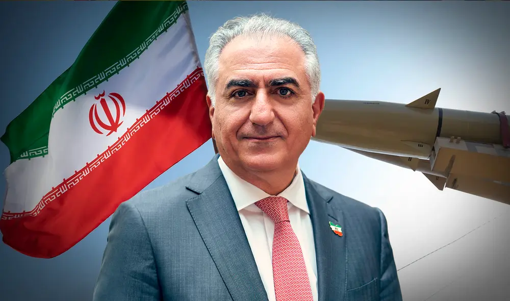 El heredero del Sha iraní, Reza Pahlavi, contó que al régimen islámico le queda poco tiempo para su desintegración. Foto: composición LR/AFP El heredero del Sha iraní, Reza Pahlavi, contó que al régimen islámico le queda poco tiempo para su desintegración. Foto: composición LR/AFP