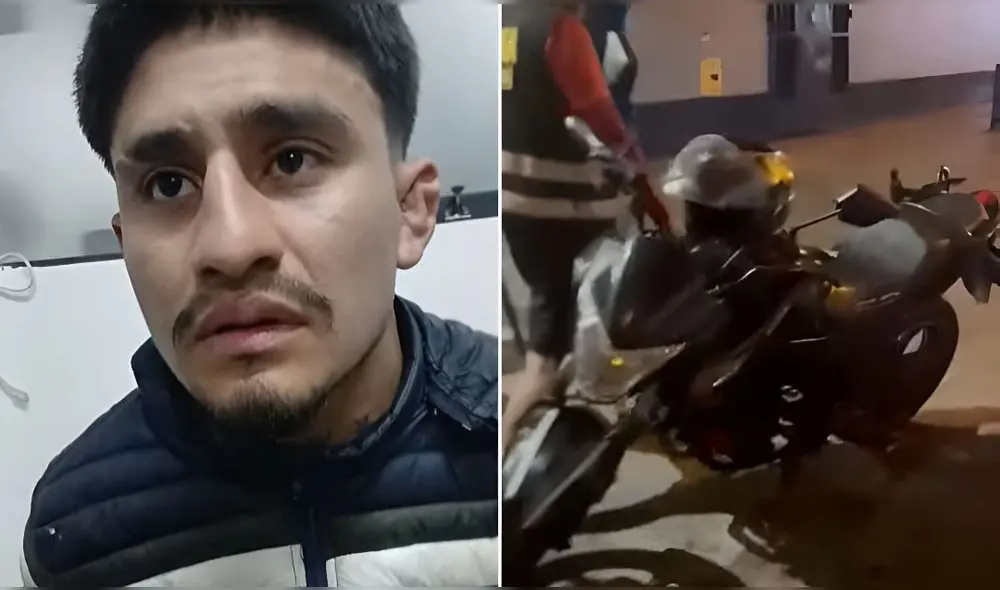 A pocos metros del inmueble registrado, agentes policiales hallaron el vehículo del ladrón. Foto: Composición LR