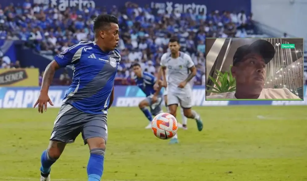 Christian Cueva contó detalles de su debut y la dificultad de la liga ecuatoriana.