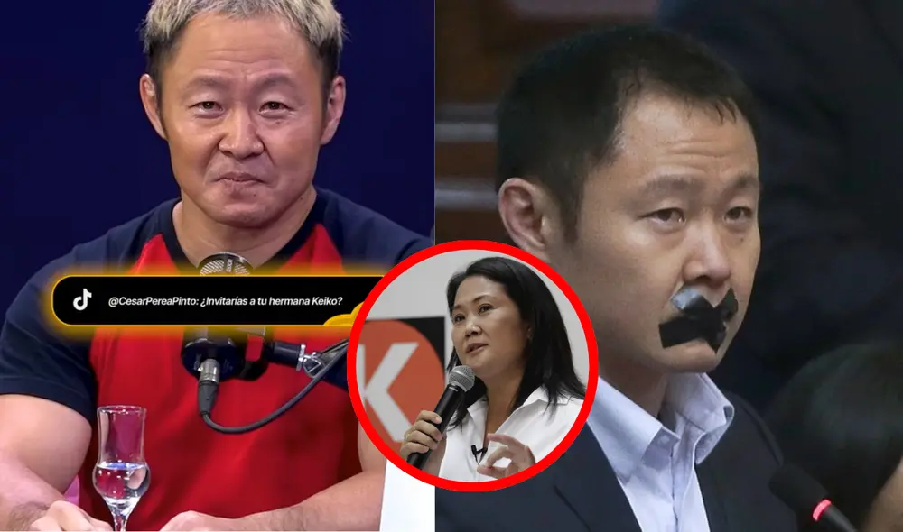 Kenji Fujimori mencionó que en su podcast no se permite hablar de política.
