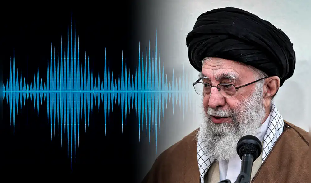 Según indicó la persona que proporcionó la grabación, el audio no fue manipulado, salvo para poder enmascarar la voz del agente. Foto: Composición LR/AFP.