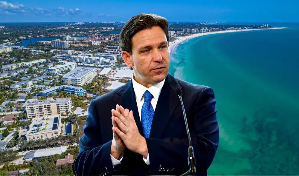 DeSantis firmó la ley SB 1622 que beneficia al cuidado de playas en Florida.