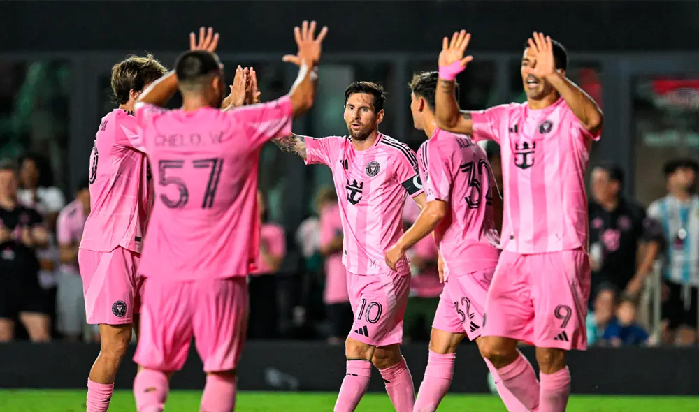 Inter Miami clasificó a octavos de final tras ganarle a Porto 2-1. Foto: difusión Inter Miami clasificó a octavos de final tras ganarle a Porto 2-1. Foto: difusión