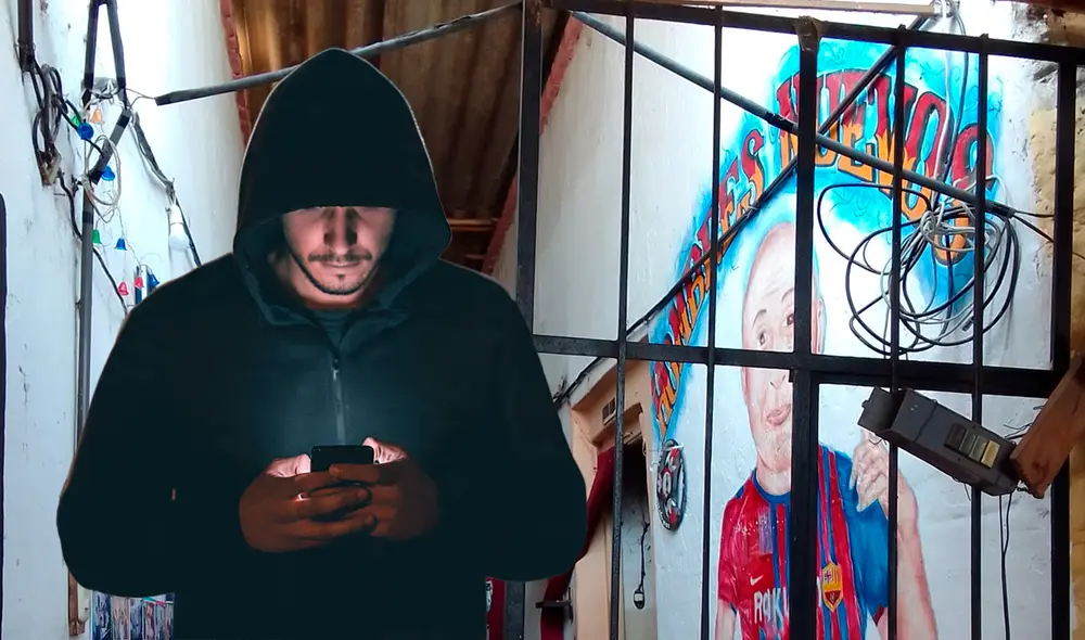 Policía incautó celular que contenía gran cantidad de imágenes de armas.