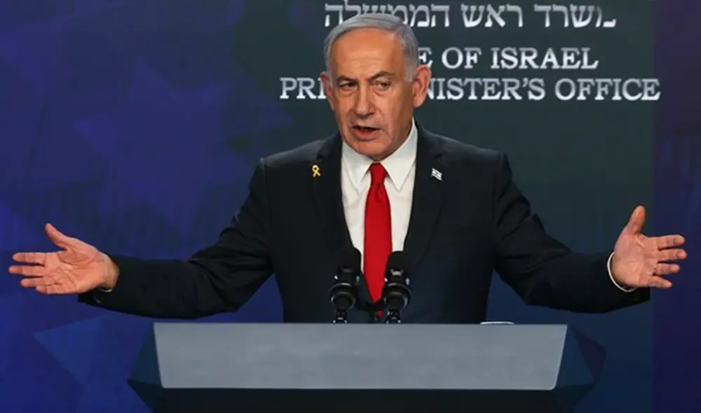 Netanyahu advirtió que impedirá por la fuerza cualquier intento de reactivar el plan nuclear iraní. Foto: EFE