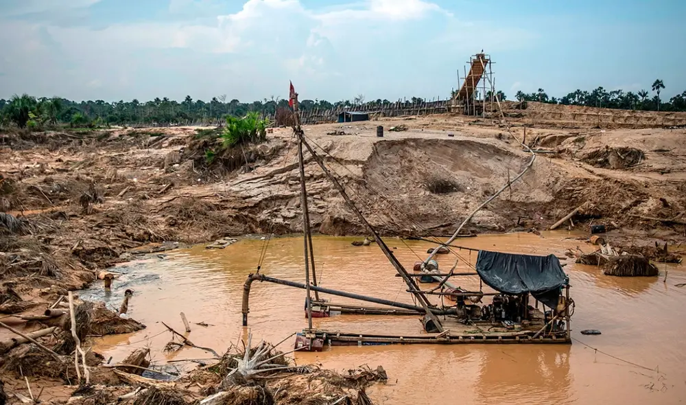 Según la UIF, la minería ilegal en Perú movería más de los US$2.248 millones calculados entre 2022 y 2025. Foto: Andina