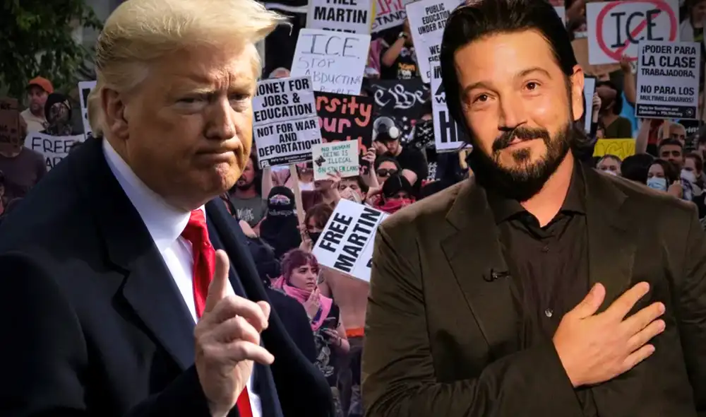 Diego Luna defiende a inmigrantes de Trump en el Late Night de Jimmy Kimmel. Diego Luna defiende a inmigrantes de Trump en el Late Night de Jimmy Kimmel.