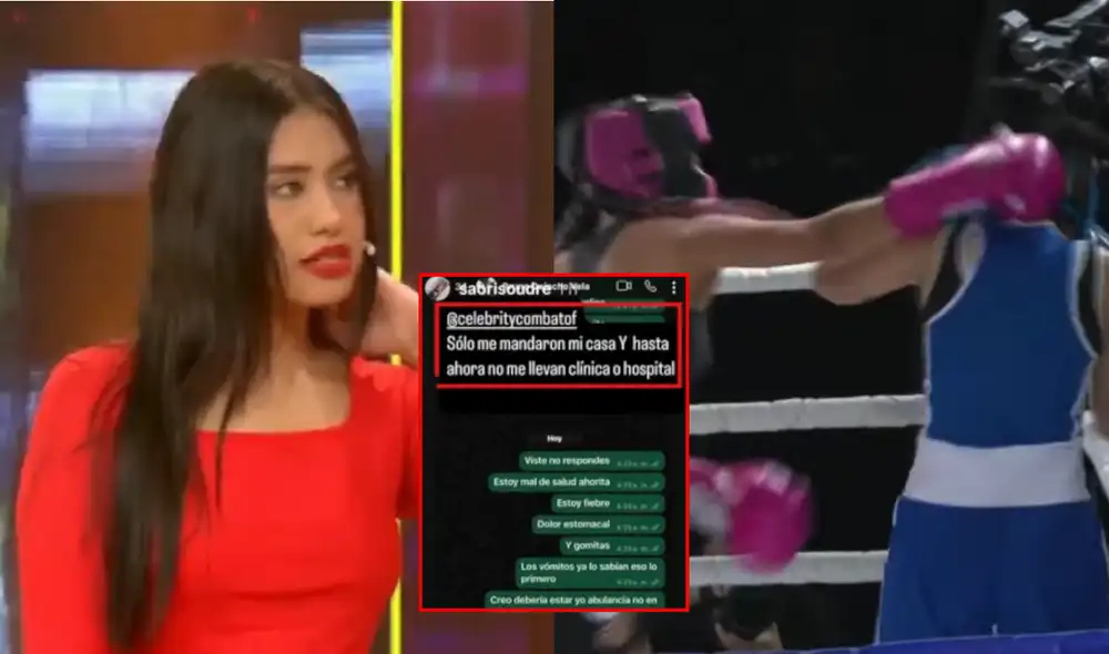 Saoria Soudre señaló que nunca le dieron un contrato para firmar, pues aplazaron la entrega del documento hasta el después del evento 'Celebrity Combat'. Foto: composición LR/TikTok