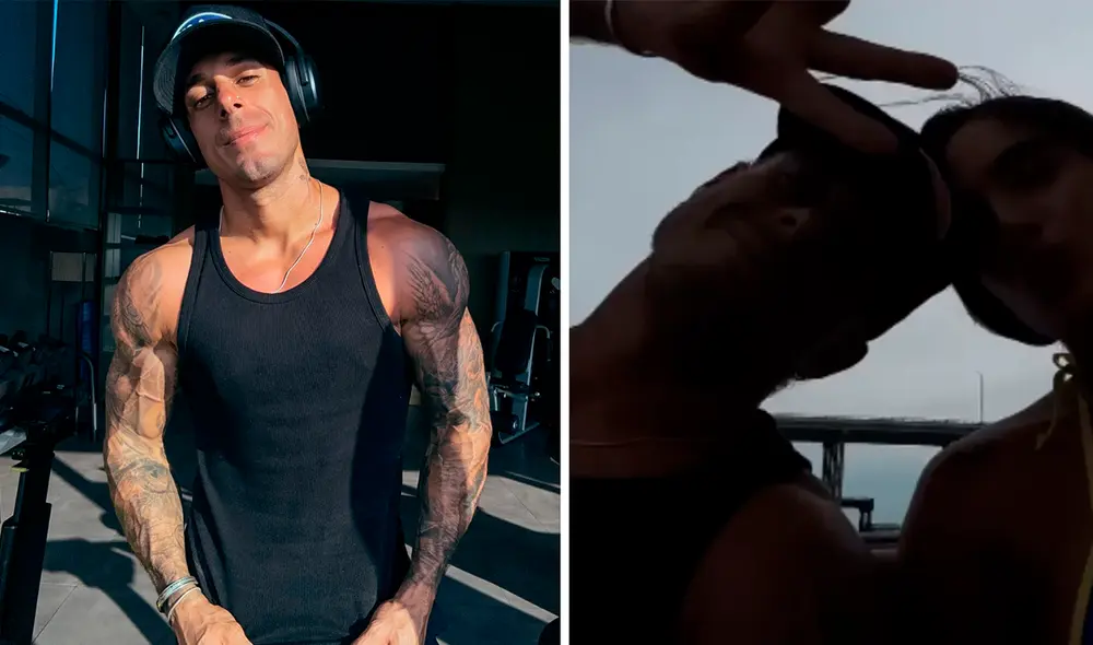 Filtran video inédito de Hugo García besando a modelo venezolana Isabella Ladera en Estados Unidos. Foto: Composición LR/Instagram/Difusión