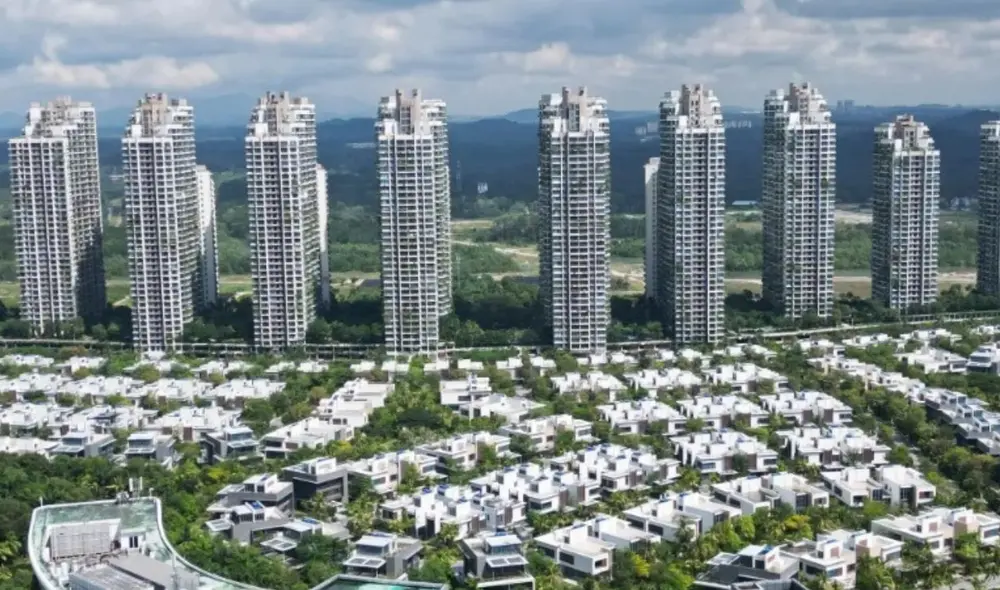 Complejo turístico de Forest City, marcado por el silencio y el vacío. Foto: Heraldo130 Complejo turístico de Forest City, marcado por el silencio y el vacío. Foto: Heraldo130