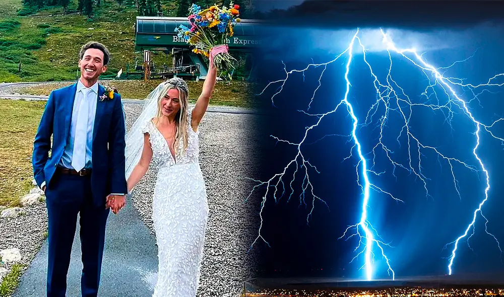 Una luna de miel termina en tragedia con la muerte de un hombre por impacto de rayo en Florida.