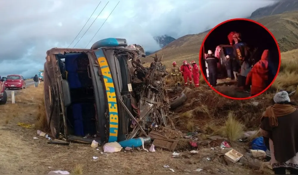 El bus pertenece a la empresa Transportes Libertad. Foto: Composición LR El bus pertenece a la empresa Transportes Libertad. Foto: Composición LR