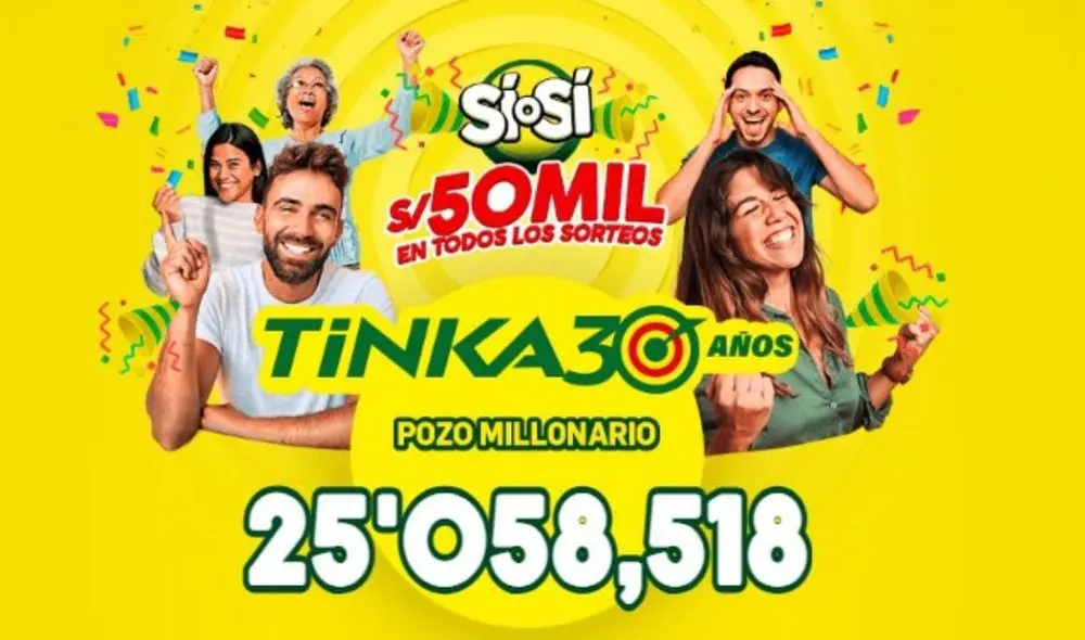 La Tinka realizará otro sorteo este miércoles 25 de junio. Foto: La Tinka La Tinka realizará otro sorteo este miércoles 25 de junio. Foto: La Tinka