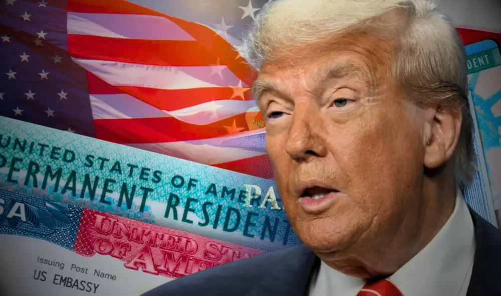 Donald Trump suspende temporalmente las solicitudes de Green Card para refugiados y asilados.