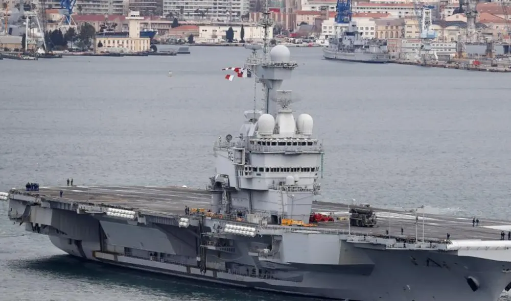 La inspiración con el portaaviones 'Charles de Gaulle' es principal. Foto: EFE
