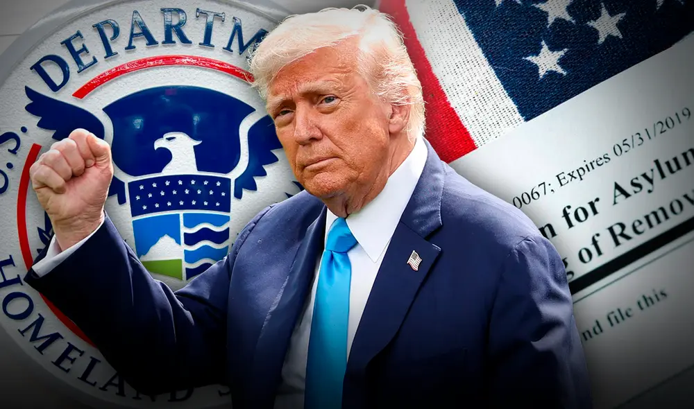 Donald Trump propone deportar a inmigrantes que solicitan asilo en EEUU.