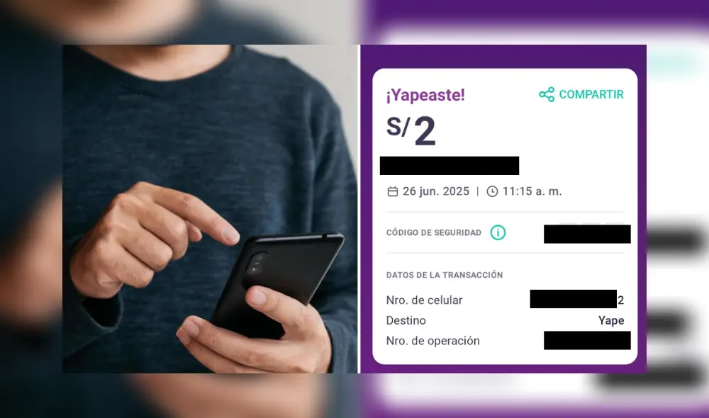 Un peruano enviaba propinas a sus hijos a través de Yape y las presentó como pensión alimentaria.