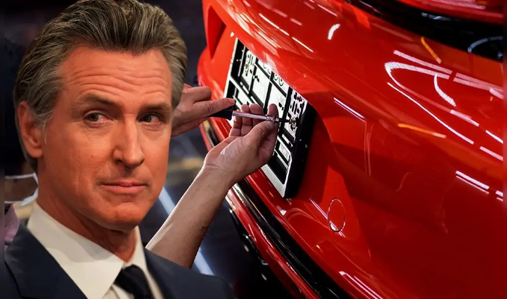 California implementará placas digitales para vehículos a partir del 1 de enero de 2027.