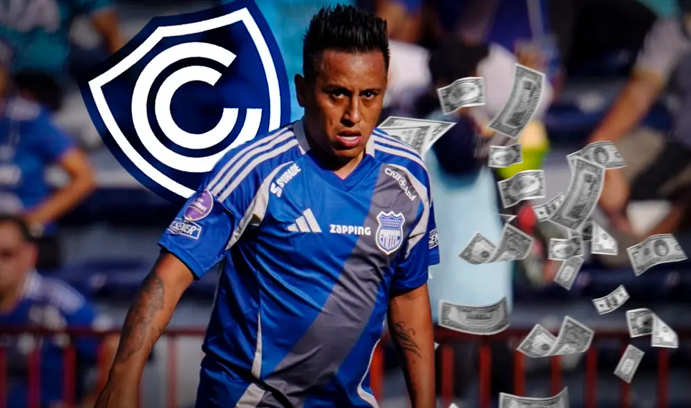 Christian Cueva afronta su primera experiencia en el fútbol de Ecuador. Foto: composición LR/Twitter/Cienciano