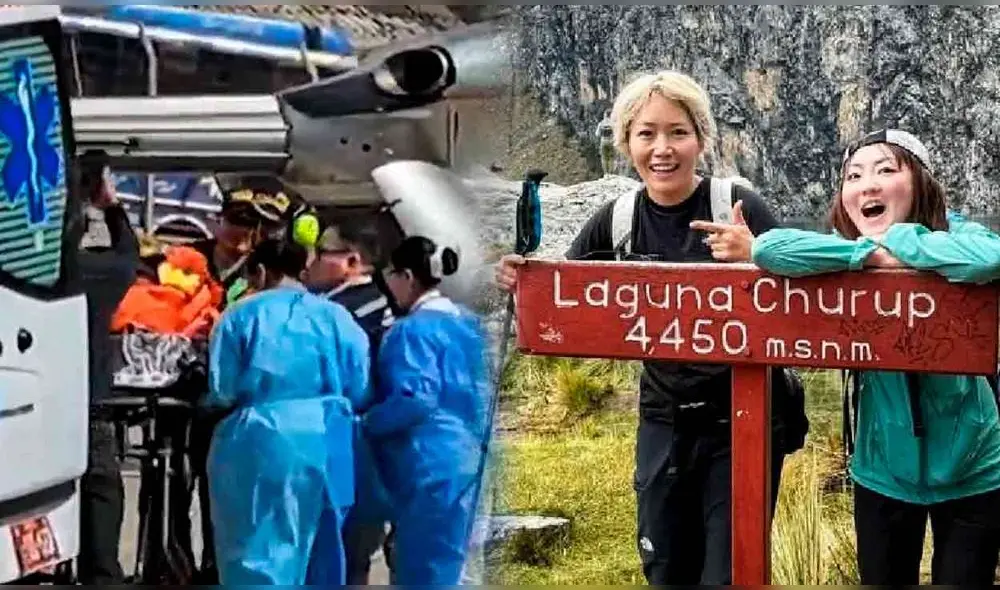 Turista japonesa se encuentra siendo atendida en la Unidad de Trauma Shock del Hospital de Huaraz.