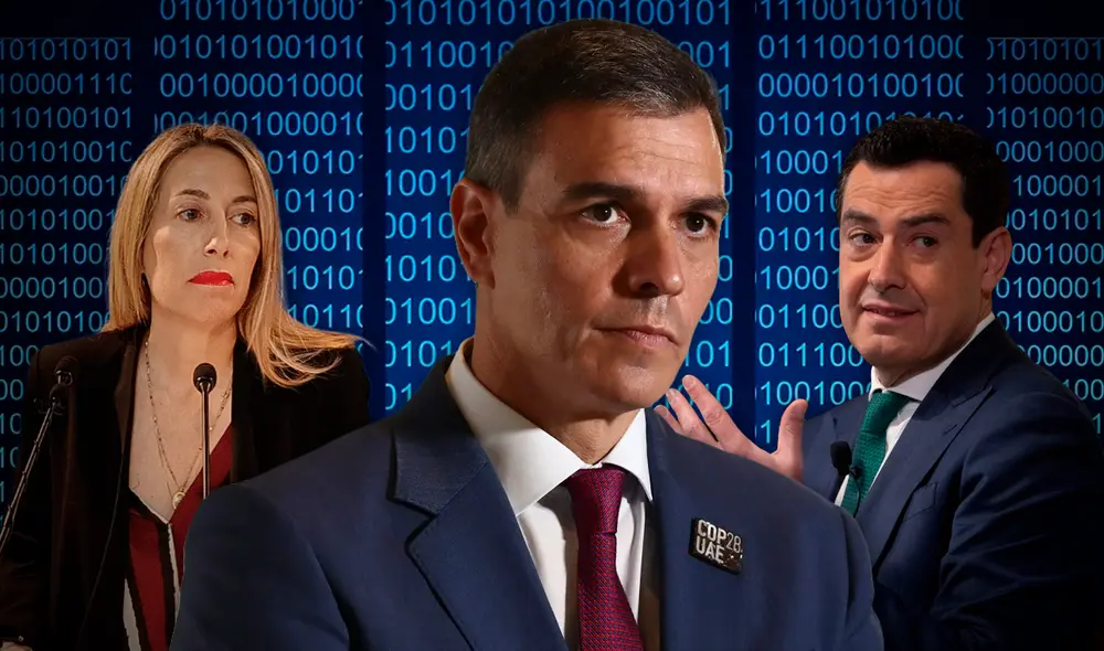El ciberhacker 'Akkaspace' se adjudicó la autoría de filtración de datos contra Pedro Sánchez y otros políticos en España. Foto: composición LR/Freepik/AFP