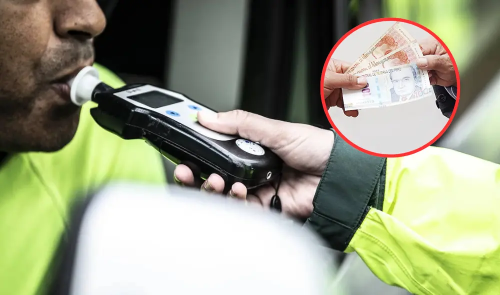 Según investigaciones, los agentes realizaron una prueba de alcoholemia fraudulenta al agraviado y exigieron el pago de 500 soles. Foto: Composición LR