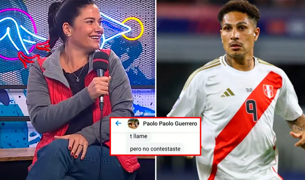 Daniela Cilloniz sorprende al revelar 'affaire' con Paolo Guerrero y expone detalles inéditos. Foto: Composición LR/captura Youtube/Difusión