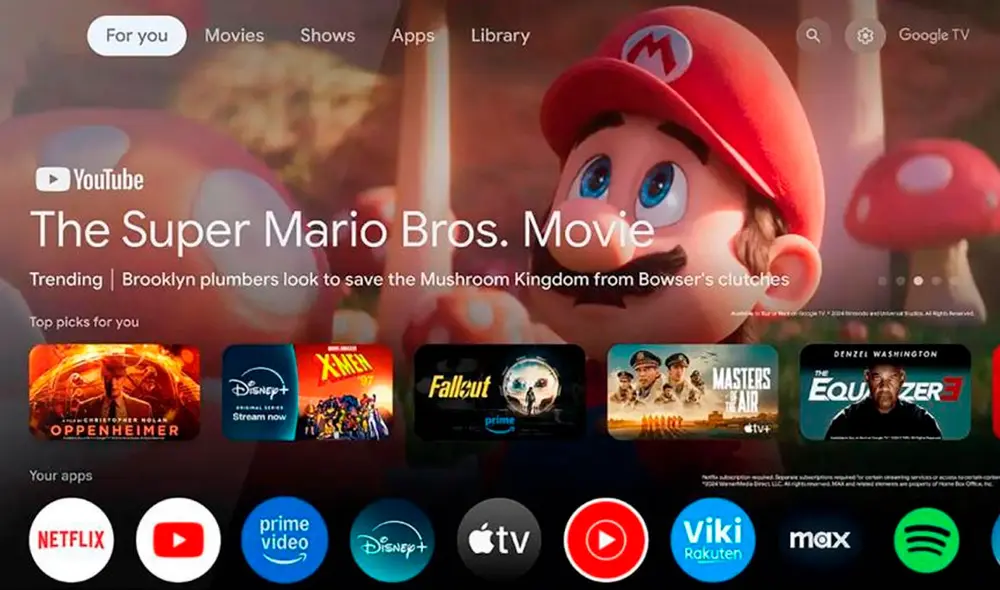 Truco solo funciona en televisores con Google TV o Android TV.